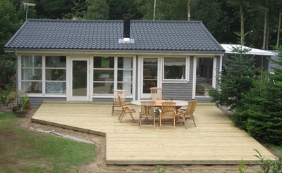 Træterrasse